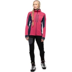 Norrøna Trollveggen Powerstretch Pro Zip Hood Women -Skiudstyr Butik 1627 19 5544 model f
