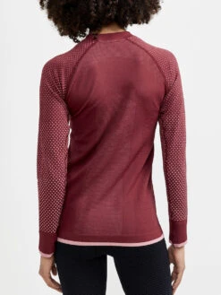 Craft Advanced Fuseknit Intensity Long Sleeve Women -Skiudstyr Butik 1909735 488718 adv warm fuseknit intensity ls w closeup2 2