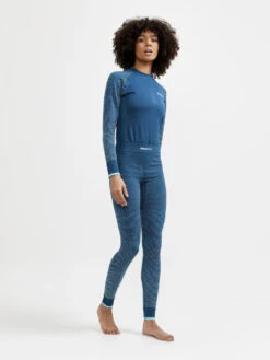 Craft Advanced Fuseknit Intensity Pants Women 19 Craft Advanced Fuseknit Intensity Pants Women -Skiudstyr Butik 1909737 676319 adv warm fuseknit intensity pant w closeup3