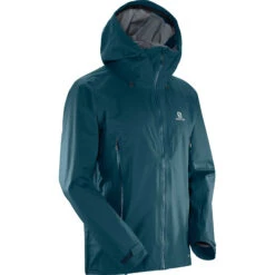Salomon X Alp 3L Jacket FW 19/20 -Skiudstyr Butik 400737 2 m xalp3ljkt reflectpond outdoor 1 2