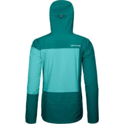 Ortovox Deep Shell 3L Jacket Women -Skiudstyr Butik 70800 60801 3l deep shell jacket w pacific green b 02