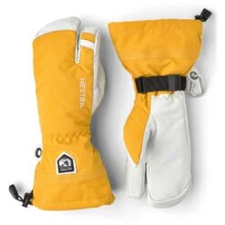 Hestra Army Leather Heli Ski 3 Finger