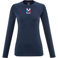 Millet Trilogy Logo Wool TS Long Sleeve Women