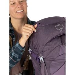 Osprey Aura AG 50 -Skiudstyr Butik Osprey Aura AG 50 Enchantment Purple S22 Detail5 1