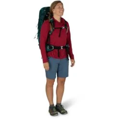 Osprey Eja 48 -Skiudstyr Butik Osprey Eja 48L Deep TealS22 OnBody1 1