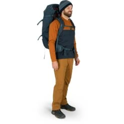Osprey Farpoint Trek 55 -Skiudstyr Butik Osprey FarpointTrek 55L F22 MutedSpaceBlue 2 1