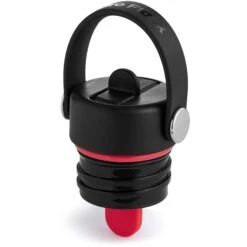 Hydro Flask 24oz / 709ml Standard Mouth + Flex Straw Cap 7 Hydro Flask 24oz / 709ml Standard Mouth + Flex Straw Cap -Skiudstyr Butik Standard Mouth Flex Straw Cap Black Closed 1 1