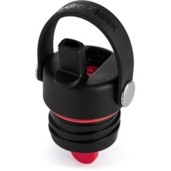Hydro Flask 24oz / 709ml Standard Mouth + Flex Straw Cap 9 Hydro Flask 24oz / 709ml Standard Mouth + Flex Straw Cap -Skiudstyr Butik Standard Mouth Flex Straw Cap Black Open2 1 1