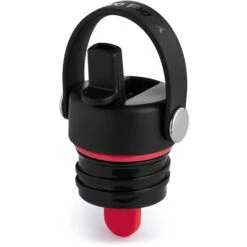 Hydro Flask 24oz / 709ml Standard Mouth + Flex Straw Cap 8 Hydro Flask 24oz / 709ml Standard Mouth + Flex Straw Cap -Skiudstyr Butik Standard Mouth Flex Straw Cap Black Open 1 1