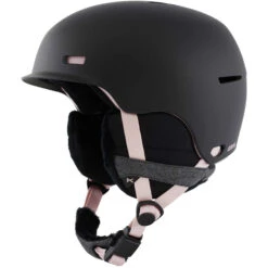 Anon Raven MIPS -Skiudstyr Butik anon raven mips helmet black mauve 1