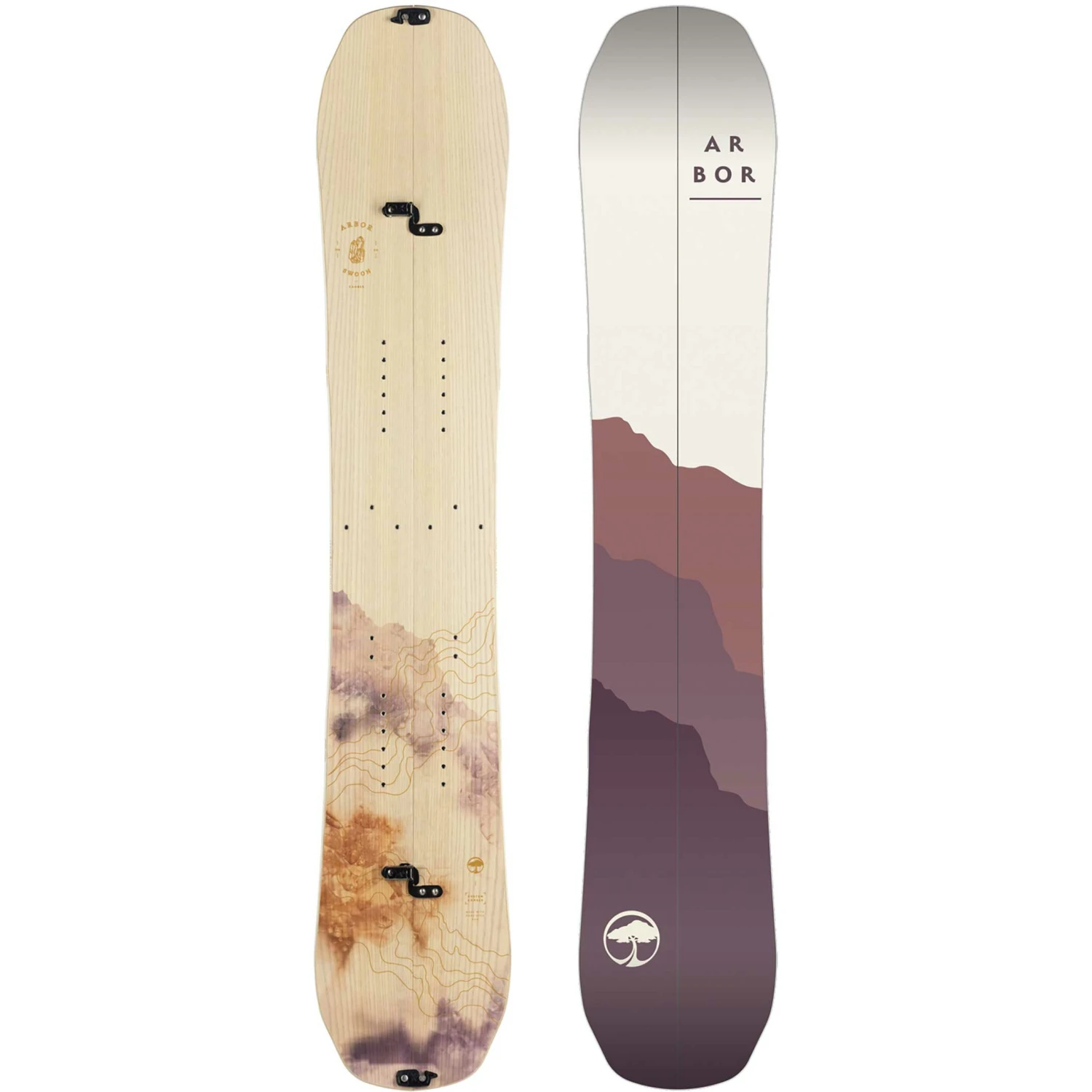 Arbor Swoon Camber Split + Skins 22/23 1 Arbor Swoon Camber Split + Skins 22/23