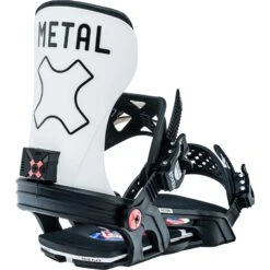 Bent Metal Axtion 22/23 -Skiudstyr Butik bentmetal 2223 axtion snowboard binding black white 02