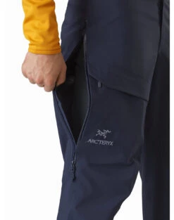 Arc'teryx Beta AR Pant -Skiudstyr Butik beta ar pant cobalt moon side vent 2
