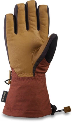 Dakine Womens Leather Sequoia Glove -Skiudstyr Butik dakine leathersequoiagoretexglove darkrose 610934364026 10003153 darkrose 12m back 2