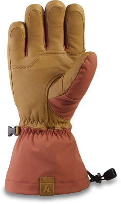 Dakine Womens Excursion Gore-Tex Glove -Skiudstyr Butik dakine womensexcursiongoretexglove darkrosecaramel 610934367997 10003192 dkrosecrml 12m back