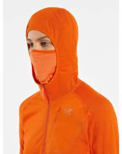 Arc'teryx Delta Half Zip Hoody Women -Skiudstyr Butik delta 1 2 zip neck hoody phenom women s pocket detail