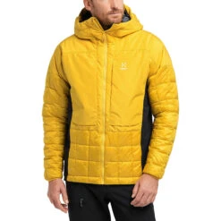 Haglöfs Nordic Mimic Hood FW 21/22 -Skiudstyr Butik hagl fs nordic mimic hood pumpkin yellow 4 2