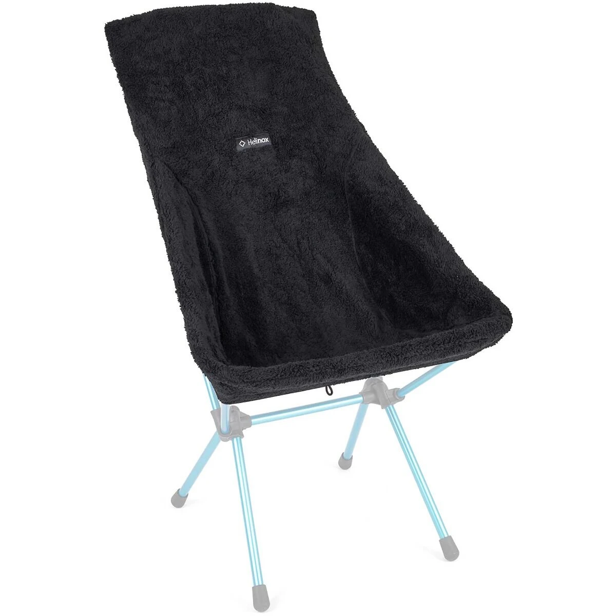 Helinox Seat Warmer For Sunset & Beach Chair Black Fleece 1 Helinox Seat Warmer For Sunset & Beach Chair Black Fleece