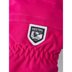 Hestra Heli Ski Female 5 Finger -Skiudstyr Butik hestra heli ski female 5 finger fuchsia offwhite 4