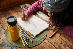 Hydro Flask 20oz / 592ml Wide Mouth -Skiudstyr Butik hydro flask 16oz sunflower lifestyle 1 2