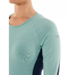 Icebreaker Womens 260 Zone LS Crewe -Skiudstyr Butik icebreaker fw20 base layer women 260 zone ls crewe 104477b47 6 2