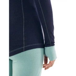 Icebreaker Womens 260 Zone LS Crewe -Skiudstyr Butik icebreaker fw20 base layer women 260 zone ls crewe 104477b47 9 2
