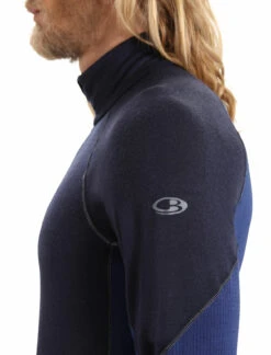 Icebreaker Mens 260 Zone LS Half Zip -Skiudstyr Butik icebreaker mens 260 zone ls half zip 80502