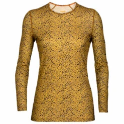 Icebreaker Womens 200 Oasis Long Sleeve Crewe Lichen