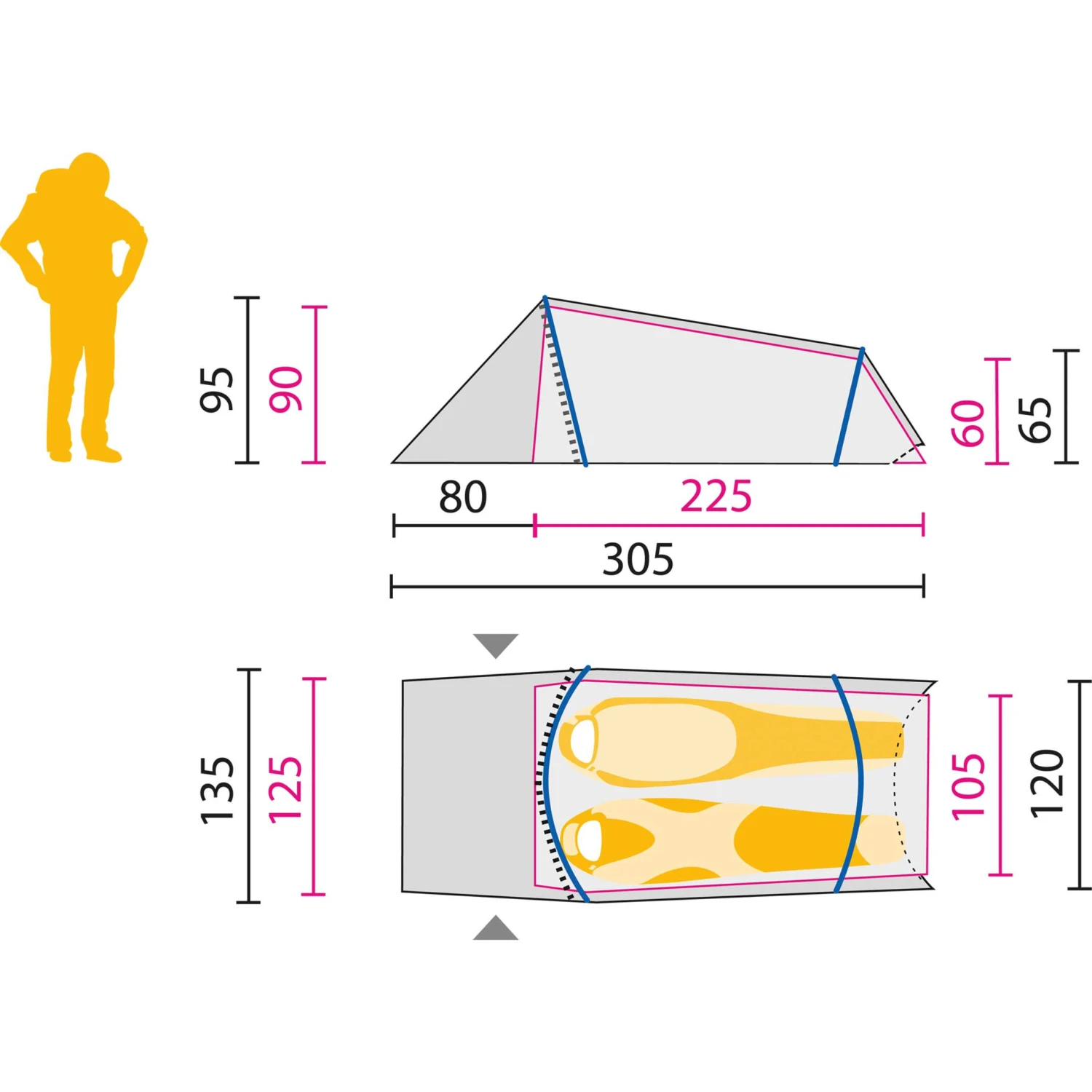 Jack Wolfskin Gossamer II 3 Jack Wolfskin Gossamer II - Billede 3