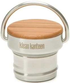 Klean Kanteen Stainless Unibody Bamboo Cap