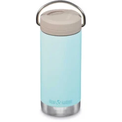 Klean Kanteen TKWide 12oz / 355ml + Twist Cap -Skiudstyr Butik klean kanteen tkwide 12oz with twist cap blue tint 2