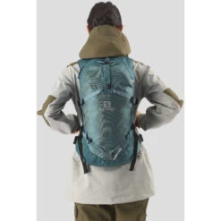 Salomon Mountain 15 Backpack -Skiudstyr Butik lc1571400 3 mod s mtn 15 mallard blue 2