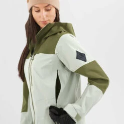 Salomon Stance 3L Jacket Women -Skiudstyr Butik lc1631100 8 mod stance3lshelljacket wroughtironolivenight pitzips w 2