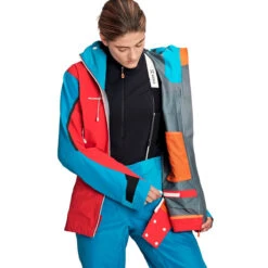 Mammut Nordwand Pro Hs Hooded Jacket Woman -Skiudstyr Butik mammut nordwand pro hs hooded jacket woman azalea sky model 11 2