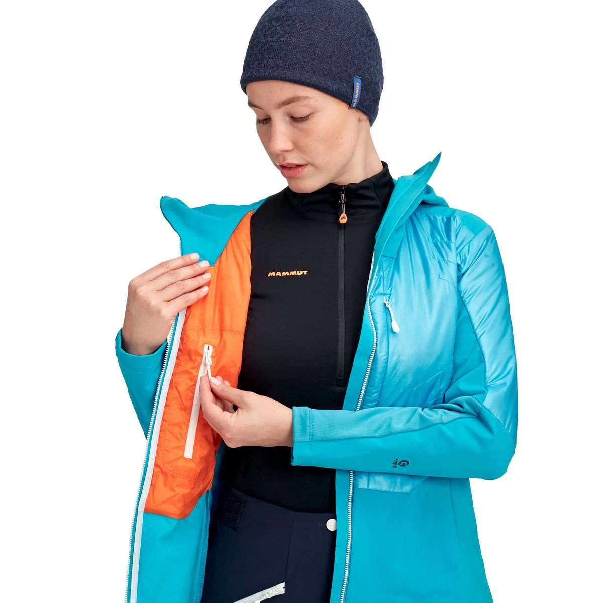 Mammut Eisfeld SO Hybrid Hooded Jacket Women 3 Mammut Eisfeld SO Hybrid Hooded Jacket Women - Billede 3