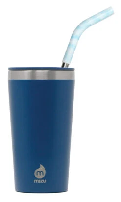 Mizu Tumbler 16 + Straw -Skiudstyr Butik mizu tumbler 16oz ice ocean blue straw 1 1