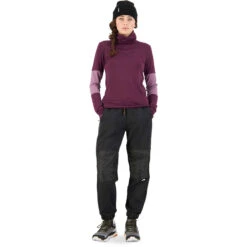 Mons Royale Cornice Rollover LS Women -Skiudstyr Butik mons royale cornice rollover ls women wine 5
