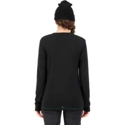 Mons Royale Yotei Boyfriend LS Women -Skiudstyr Butik mons royale yotei boyfriend ls women marina black 3