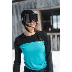 Mons Royale Yotei Boyfriend LS Women -Skiudstyr Butik mons royale yotei boyfriend ls women marina black 6