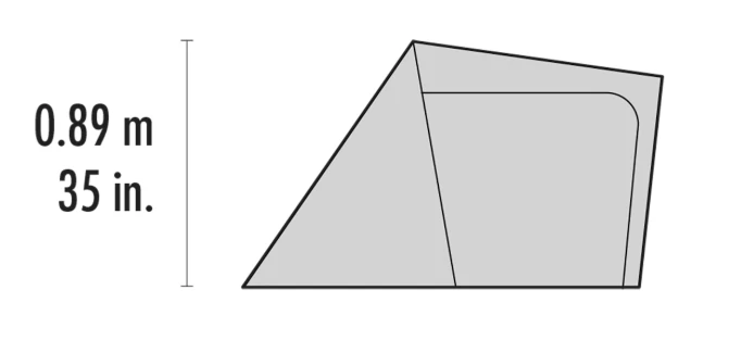 MSR Gear Shed For Elixir & Hubba Tent Series 4 MSR Gear Shed For Elixir & Hubba Tent Series - Billede 4