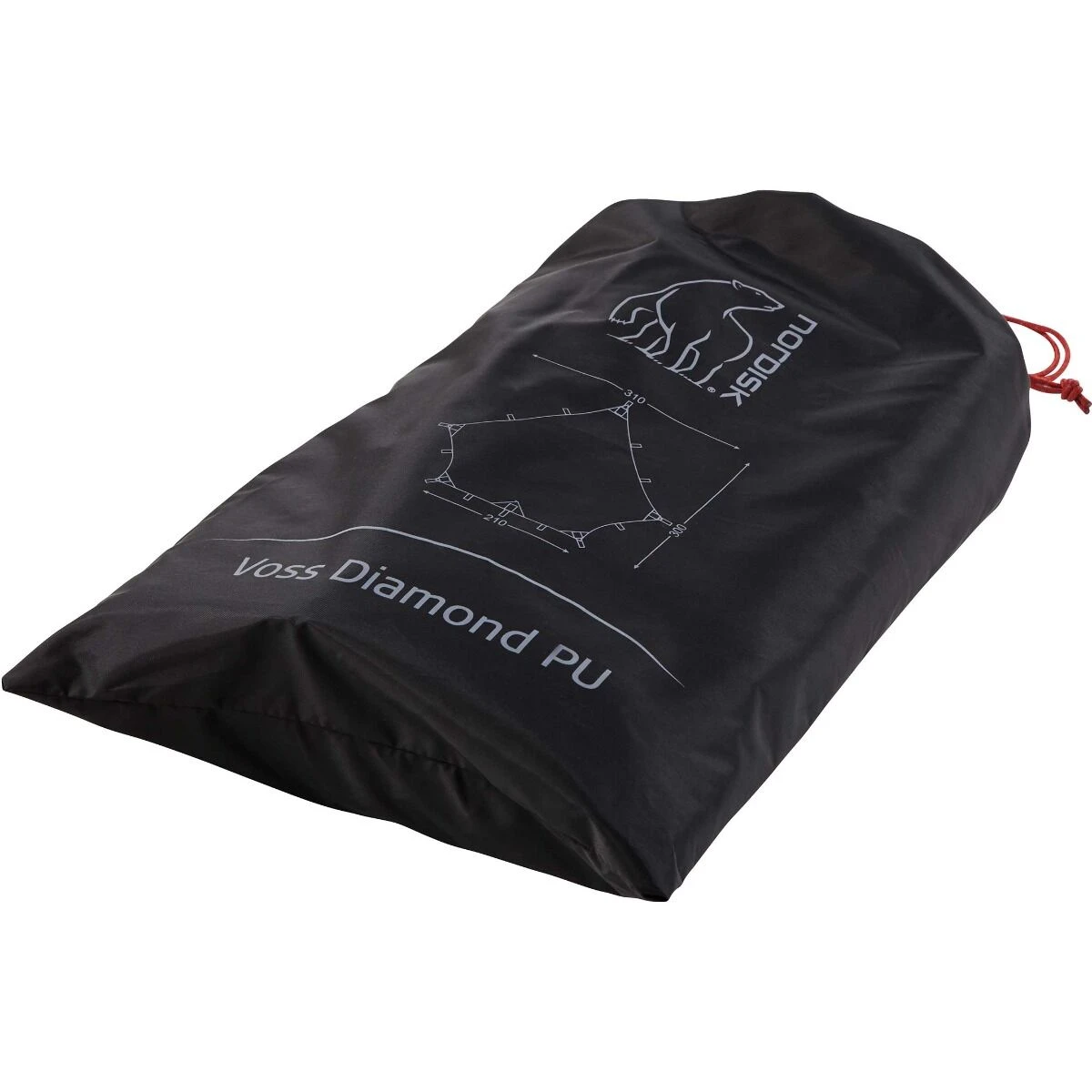 Nordisk Voss Tentwing PU Tarp Dark Olive 10 Nordisk Voss Tentwing PU Tarp Dark Olive - Billede 10