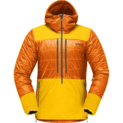 Norrøna Lofoten Primaloft 80 Anorak Men -Skiudstyr Butik norr na lofoten primaloft 80 anorak men orange posicle 1