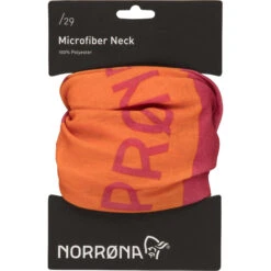 Norrøna Microfiber Neck -Skiudstyr Butik norr na microfiber neck honeysuckle orange