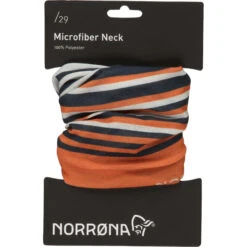 Norrøna Microfiber Neck -Skiudstyr Butik norr na microfiber neck orange popsicle