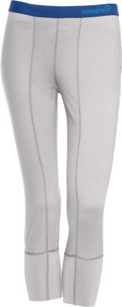 Norrøna Wool 3/4 Longs W 9 Norrøna Wool 3/4 Longs W -Skiudstyr Butik norrona baselayer w wool 34 longs ash