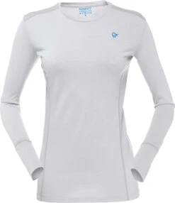 Norrøna Wool Round Neck W -Skiudstyr Butik norrona baselayer w wool round neck ash