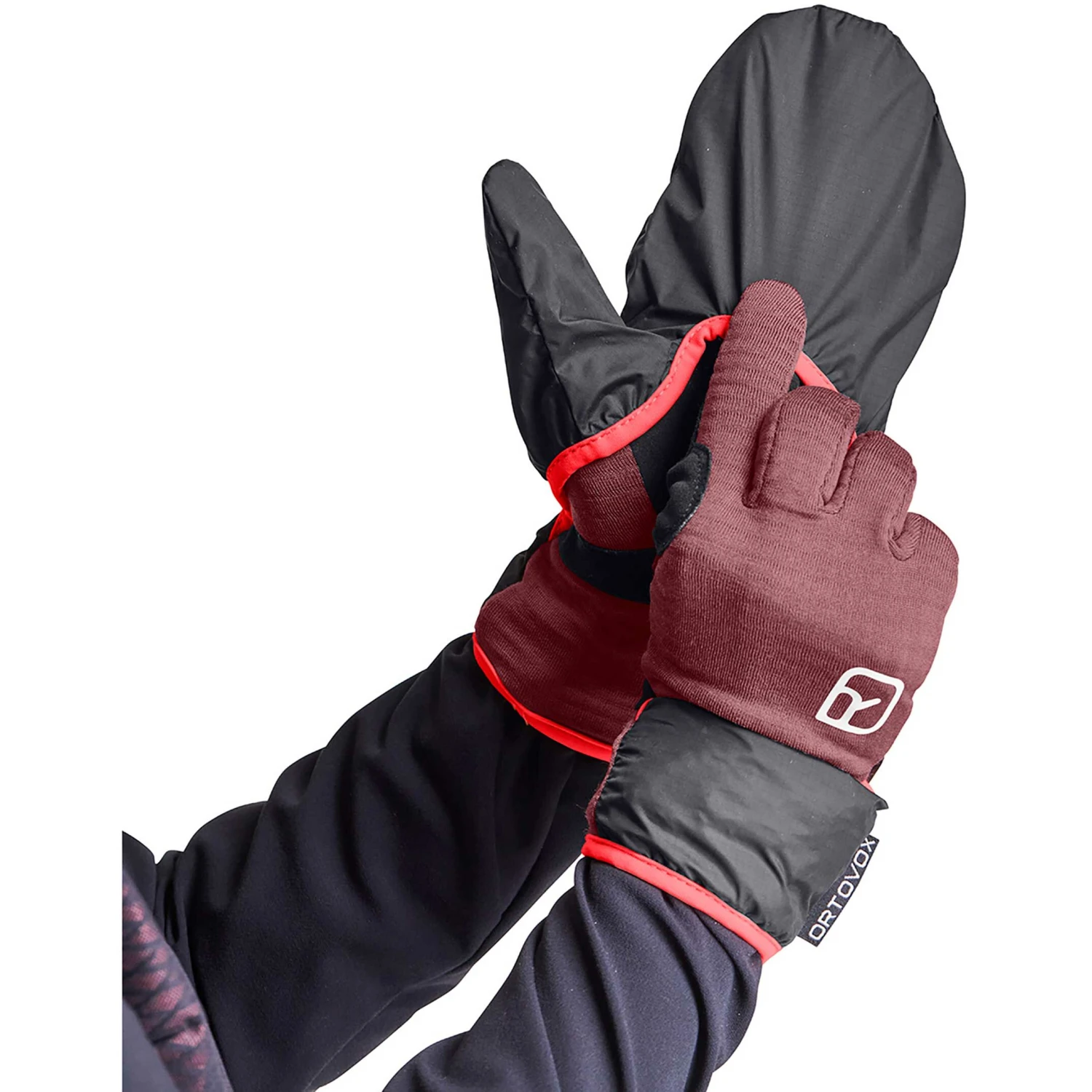 Ortovox Fleece Grid Cover Glove Women 2 Ortovox Fleece Grid Cover Glove Women - Billede 2