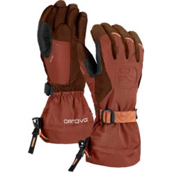 Ortovox Merino Freeride Glove Men 5 Ortovox Merino Freeride Glove Men -Skiudstyr Butik ortovox 56600 23201 merino freeride glove m clay orange b 01