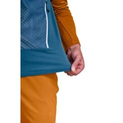 Ortovox Col Becchei Vest Men -Skiudstyr Butik ortovox 60116 52001 col becchei vest m mountain blue d 01