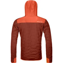 Ortovox Swisswool Piz Badus Jacket Men -Skiudstyr Butik ortovox 61116 23201 swisswool piz badus jacket m clay orange b 02